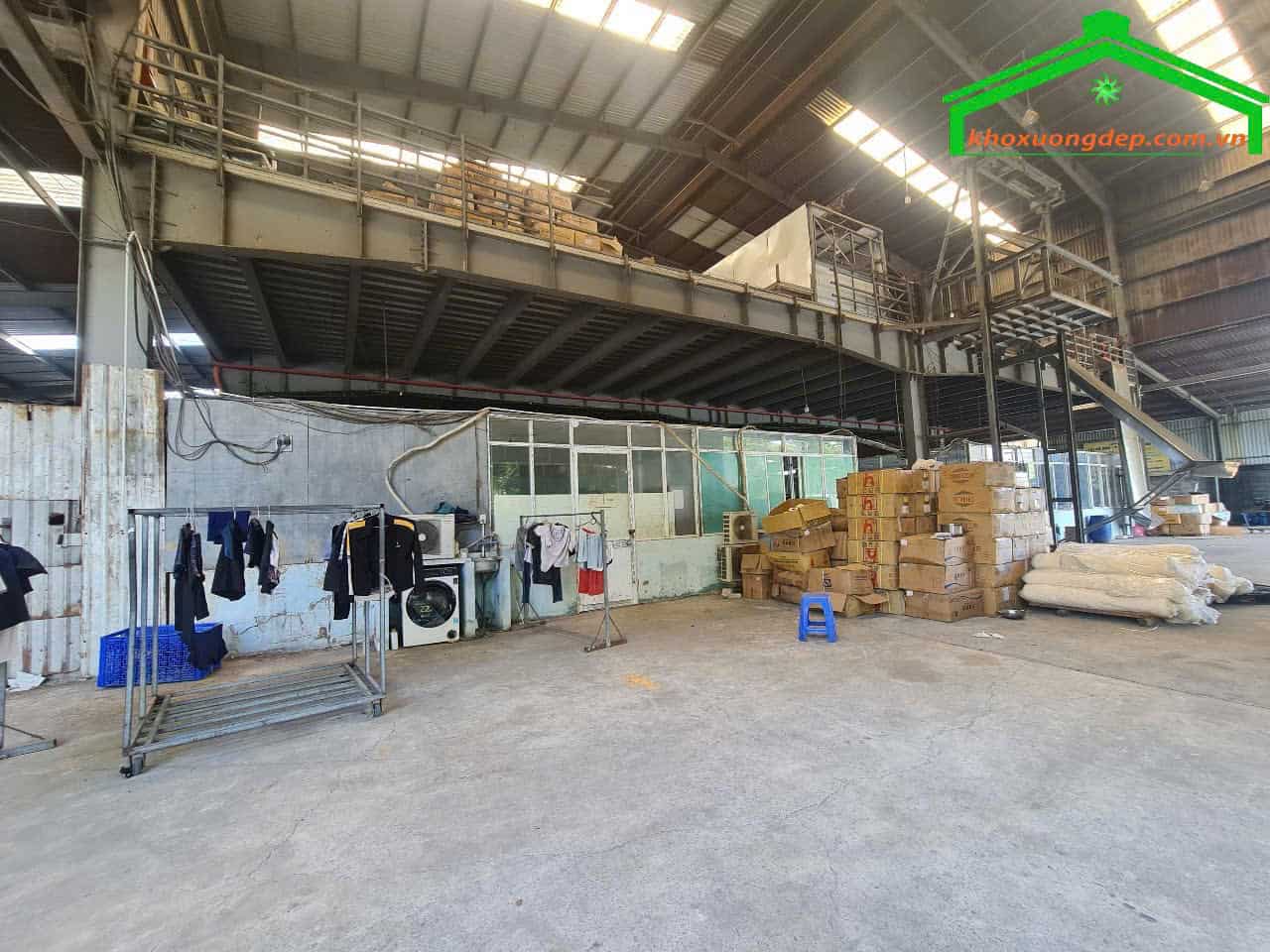 Cho thuê kho xưởng 5585m2 KCN Tân Đức, Đức Hòa, Long An