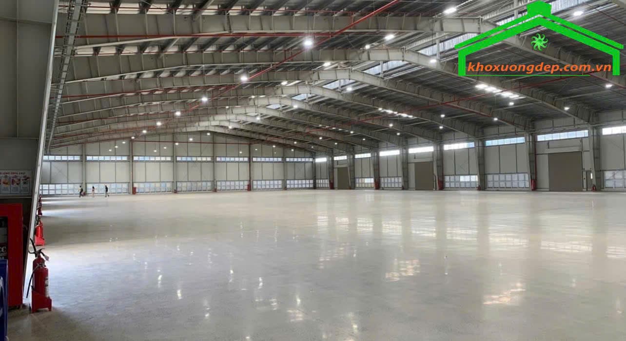Cho thuê kho xưởng 7000m2 KCN Hải Sơn, Đức Hòa, Long An