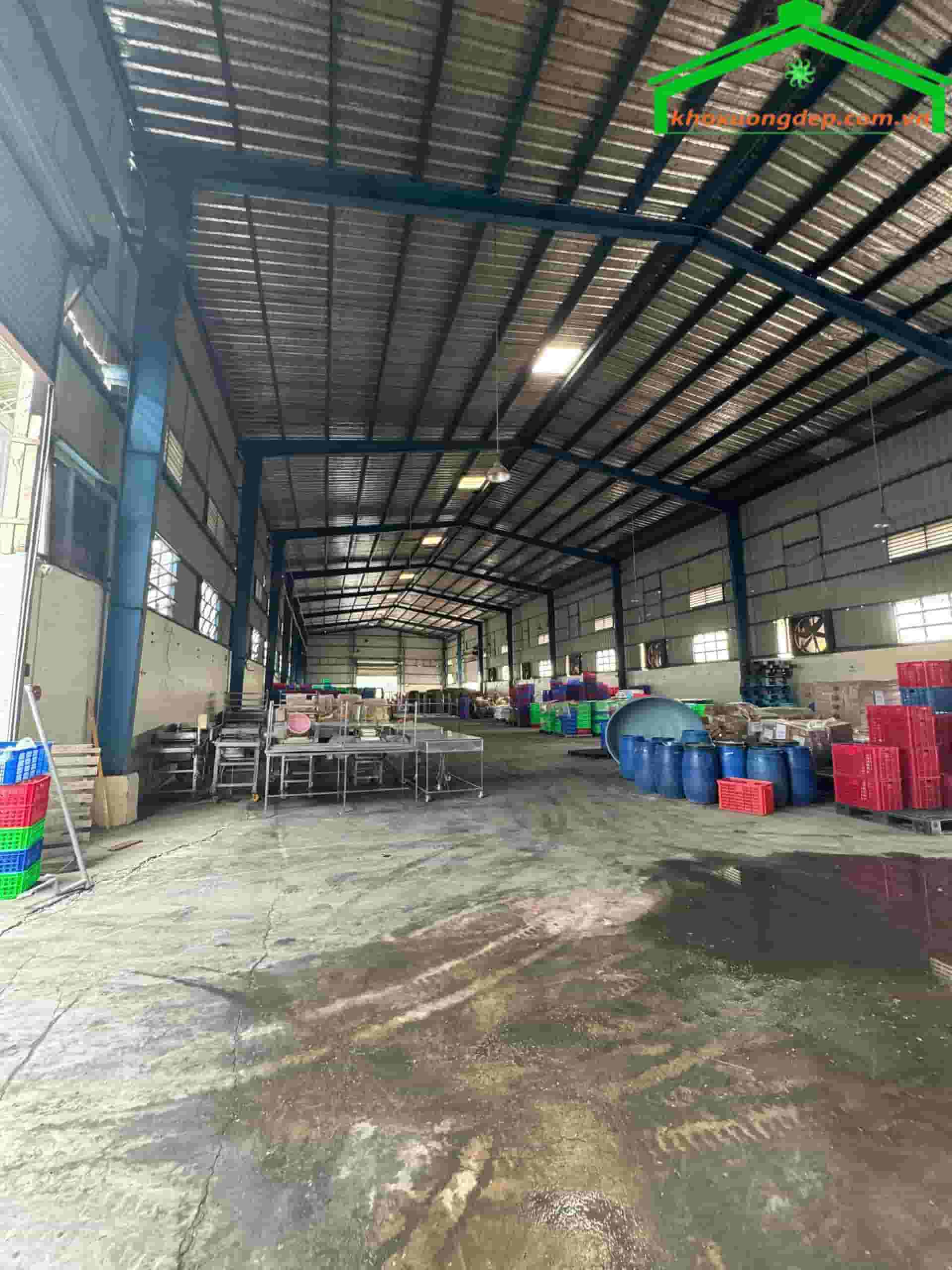 Cho thuê kho xưởng 2000m2 trong KCN Thái Hòa tại Xã Đức Lập Hạ, Huyện Đức Hòa, Tỉnh Long An