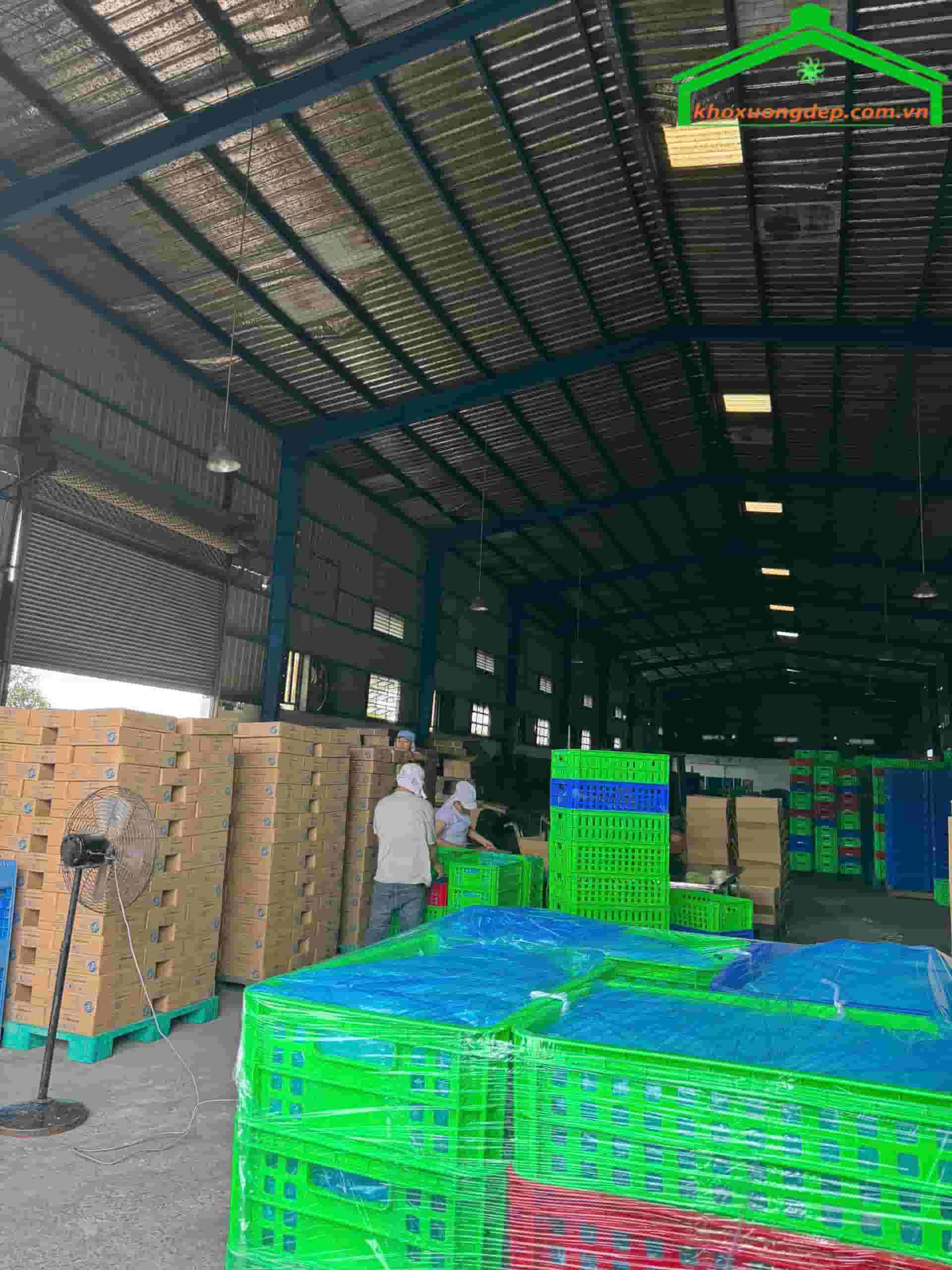 Cho thuê kho xưởng 2000m2 KCN Thái Hòa, Đức Hòa, Long An