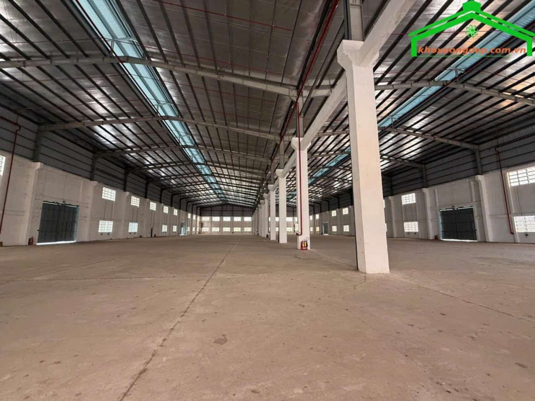 Cho thuê kho xưởng 16000m2 CCN Hiệp Thành, Bến Lức, Long An