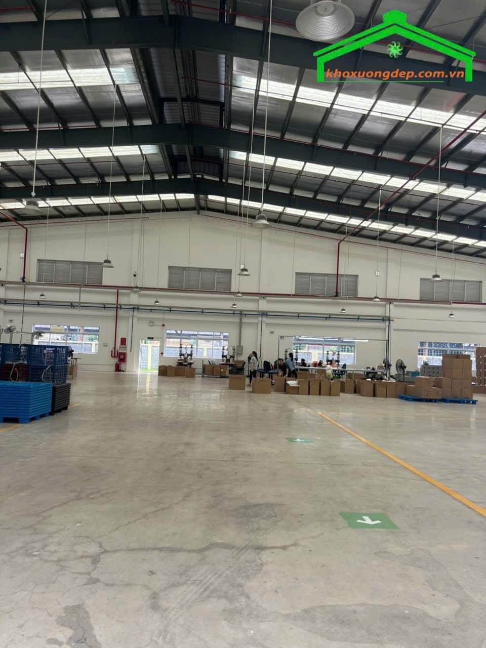 Cho thuê kho xưởng 1200m2 KCN Phúc Long, Bến Lức, Long An