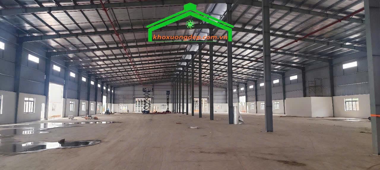 Cho thuê kho xưởng 7500m2 KCN Nhị Xuân, Hóc Môn