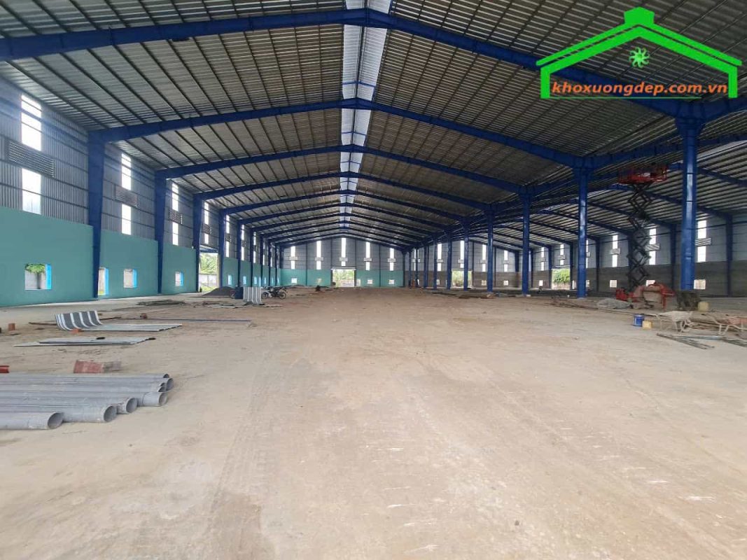 Cho thuê kho xưởng 7800m2 Hướng Thọ Phú, Tân An, Long An