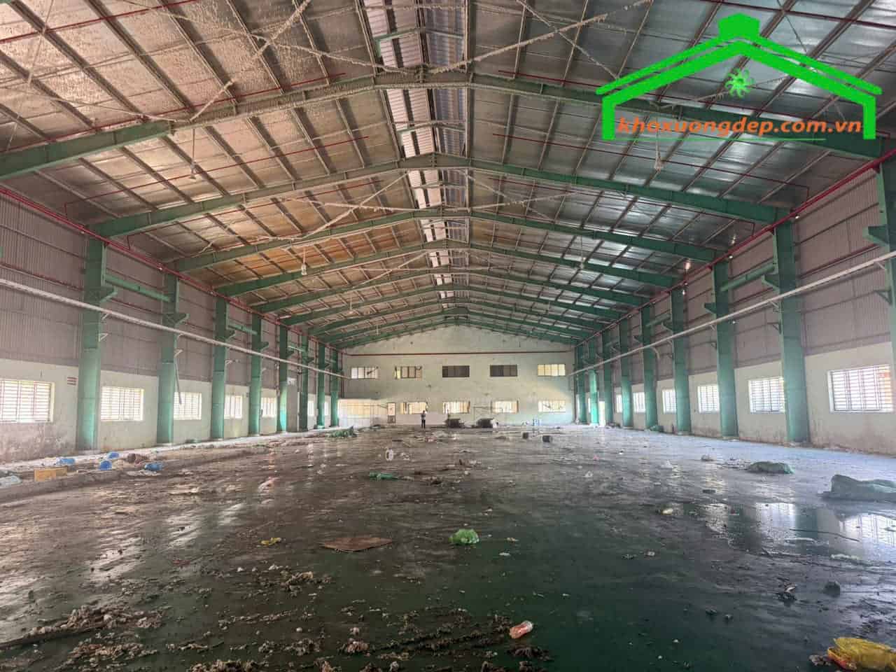Cho thuê kho xưởng 4100m2 KCN Hải Sơn, Đức Hòa, Long An