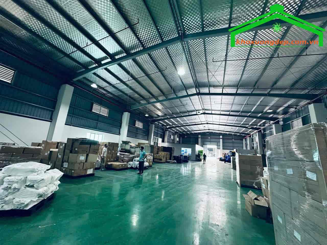 Cho thuê kho xưởng 6500m2 KCN Nam Thuận, Mỹ Hạnh, Tây Ninh