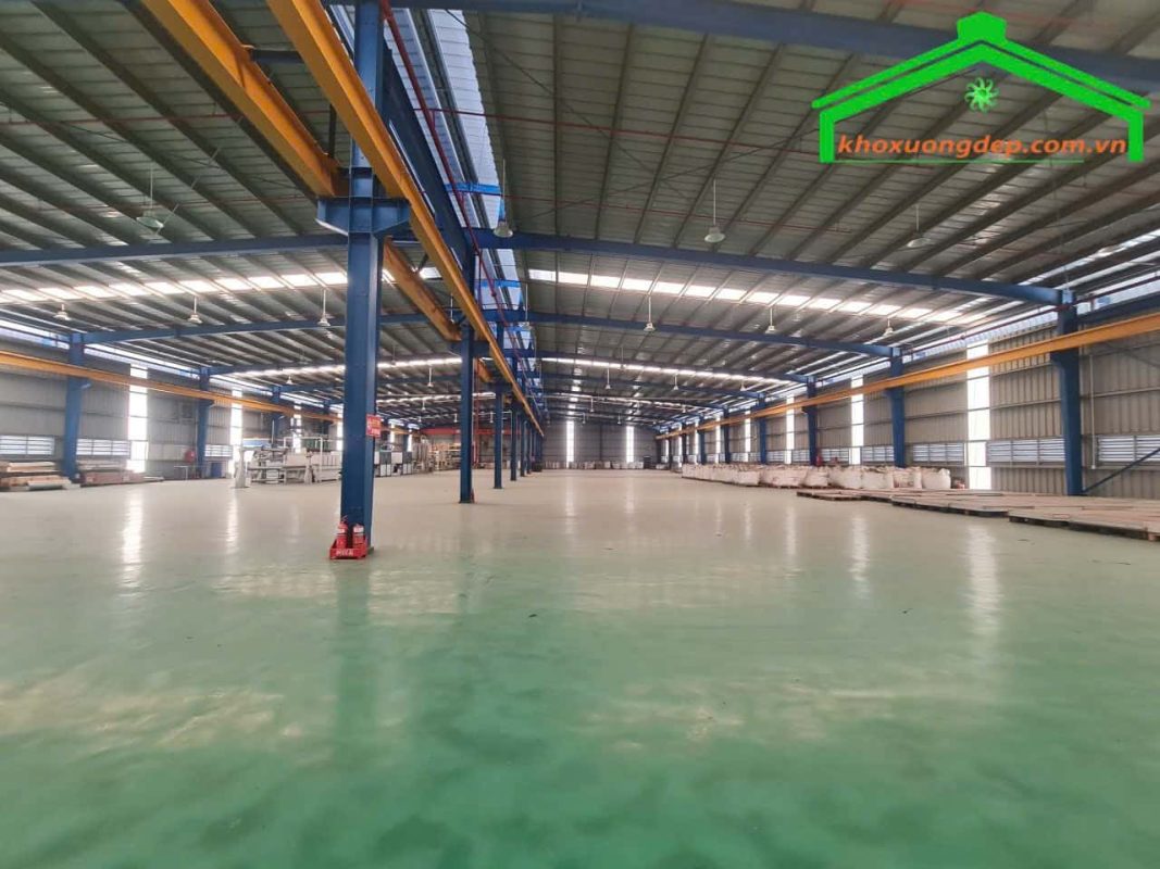 Cho thuê kho xưởng 6848m2 KCN Thịnh Phát, Bến Lức, Tây Ninh