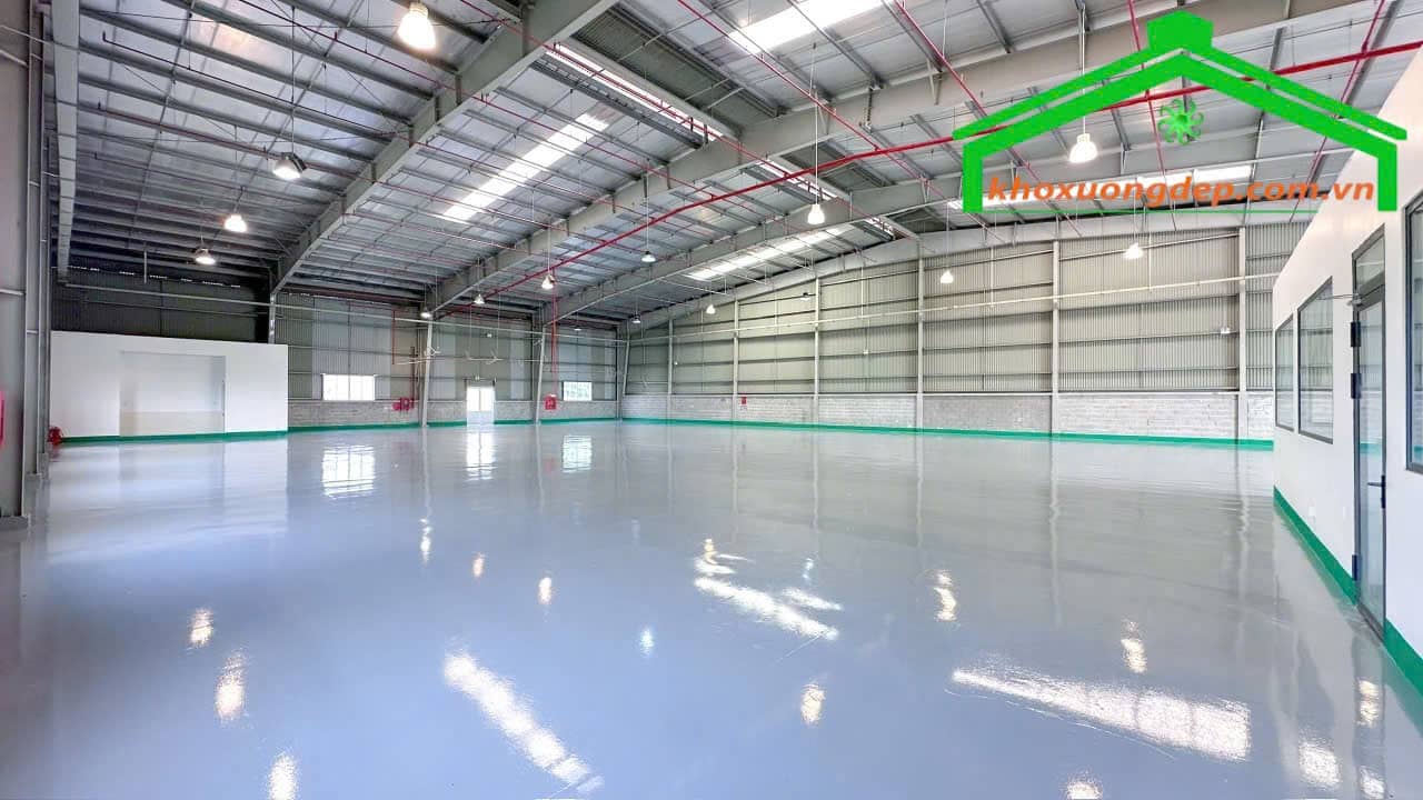 Cho thuê kho xưởng 1421m2 KCN Long Hậu, Cần Giuộc, Tây Ninh