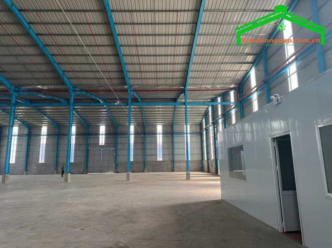 Cho thuê kho xưởng 1800m2 tại Đức Hòa, Tây Ninh
