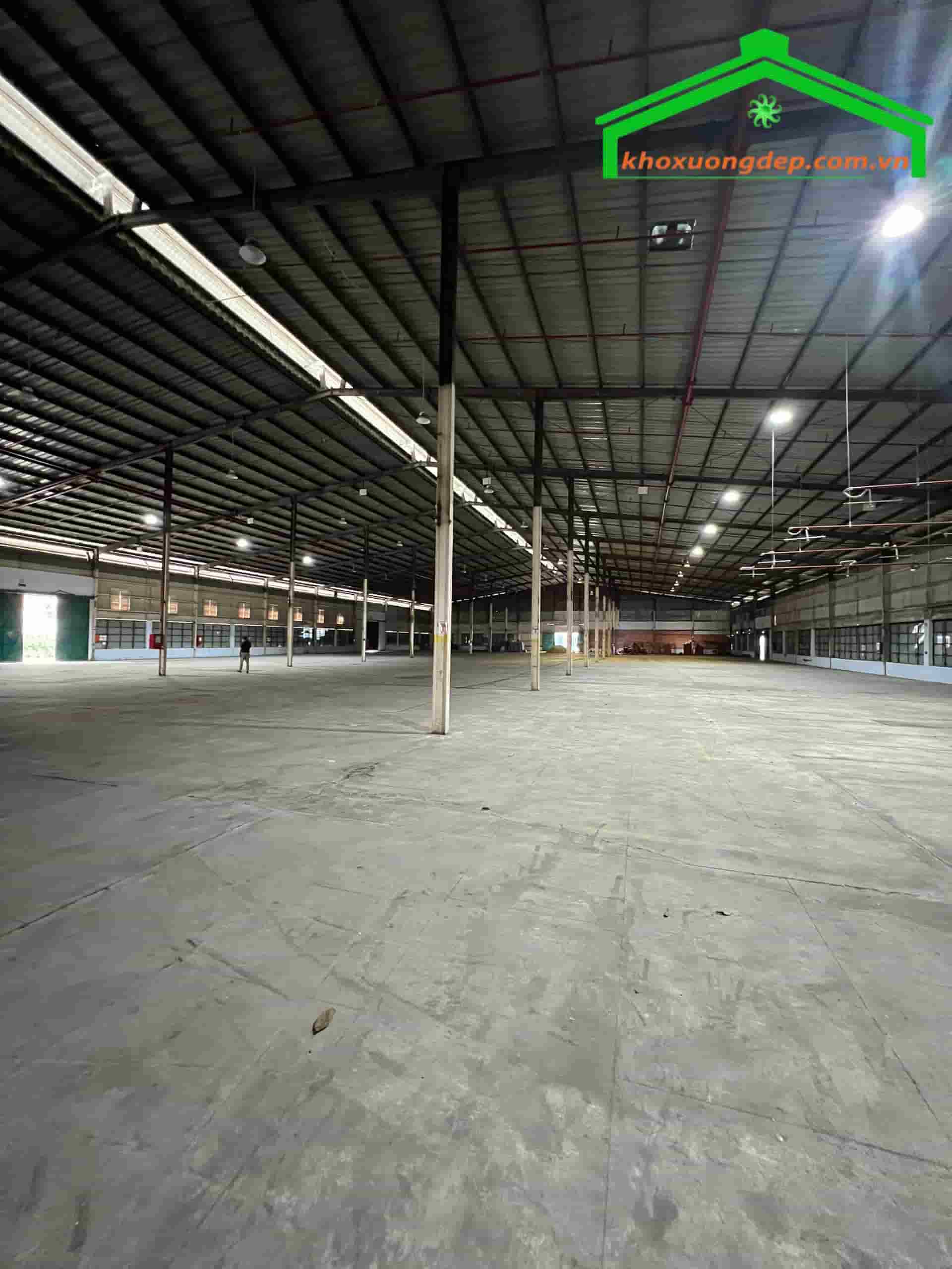Cho thuê kho xưởng 5300m2 tại Thuận An, Bình Dương