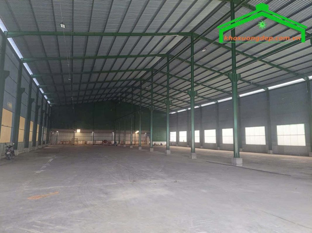 Cho thuê kho xưởng 2600m2 tại Bến Lức, Tây Ninh