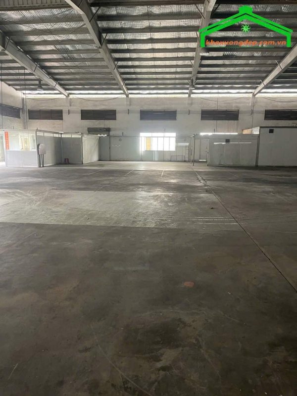 Cho thuê kho xưởng 8640m2 KCN Tân Đức, Tây Ninh