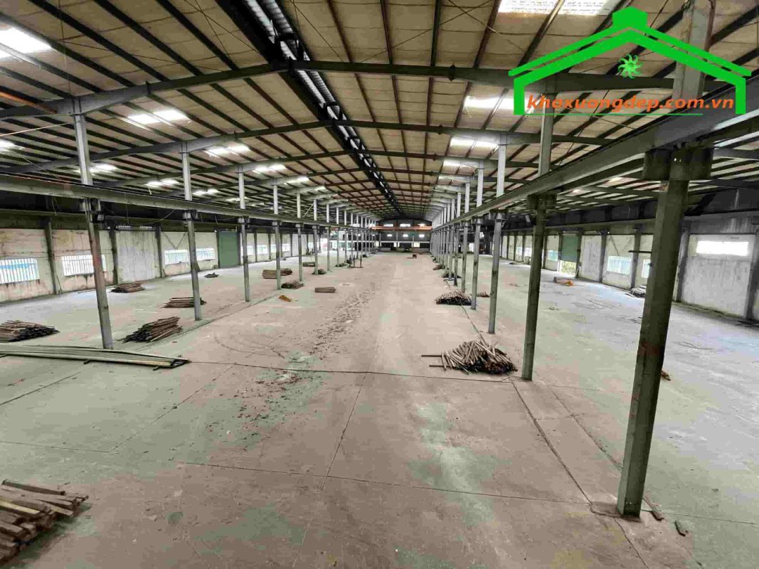Cho thuê kho xưởng 6500m2 CCN Quang Trung