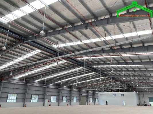Cho thuê kho xưởng 6000m2 KCN cao VSIP Quảng Ngãi giá tốt