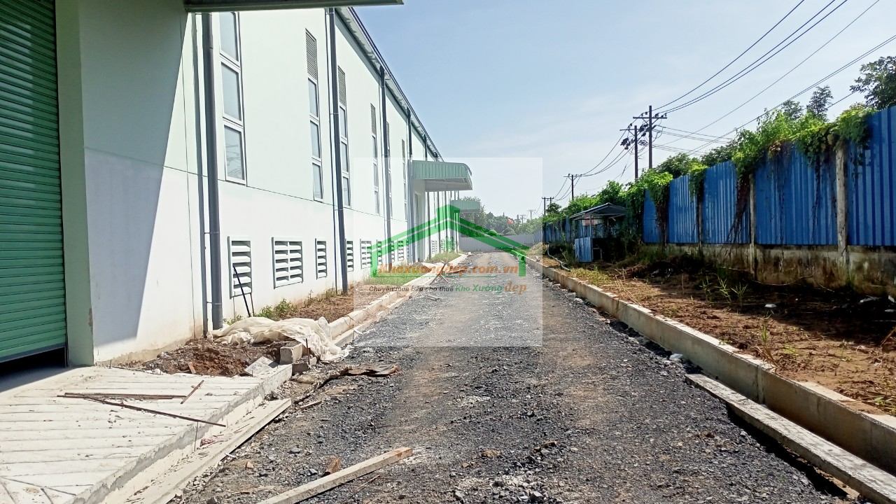 Cho thuê xưởng mới chưa sử dụng 6480m2, KCN Hải Sơn, Đức Hòa, Long An