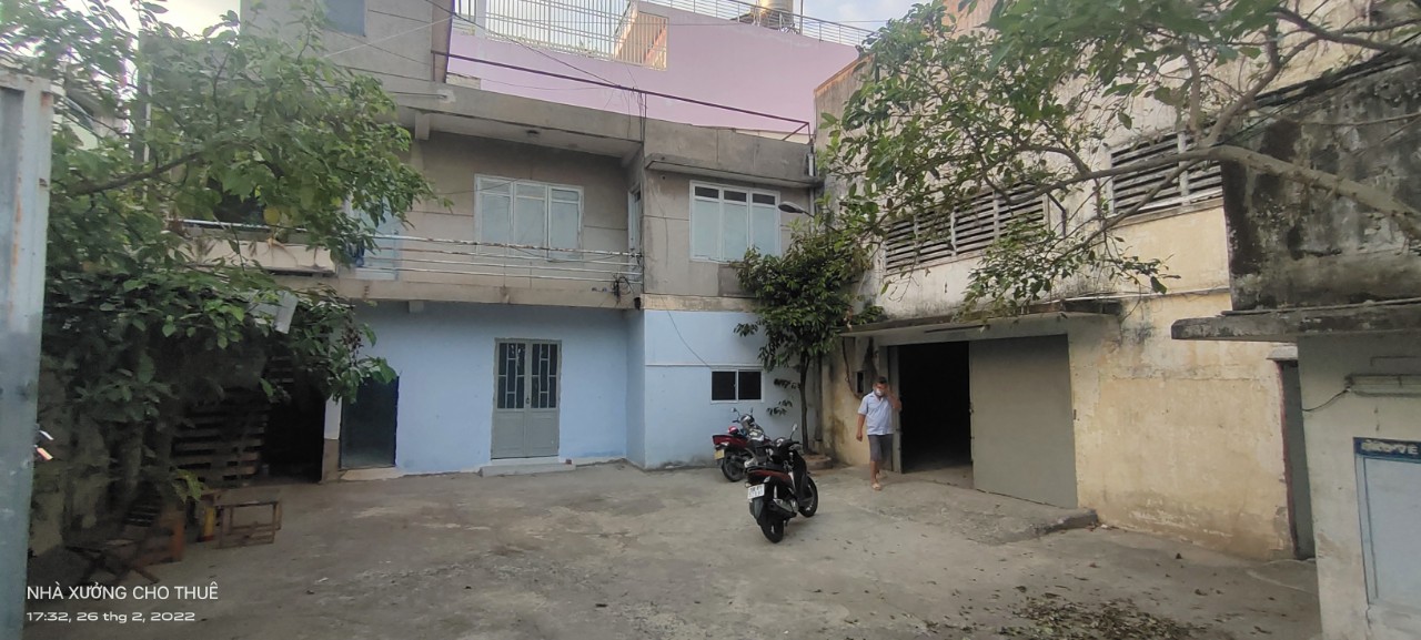 Cho thuê nhà xưởng 1000m2 Kinh Dương Vương quận 6 đường xe cont giá 100k/m2