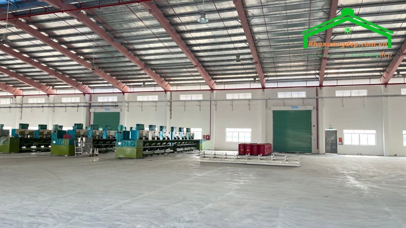 Cho thuê Kho xưởng 4800m2 tại KCN Tân Đức, Đức Hòa, Long An
