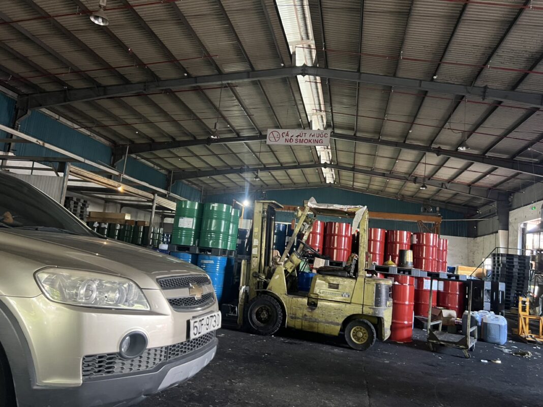 Cho thuê kho xưởng 1.100m2 kcn Tân Bình, Quận Tân Phú.