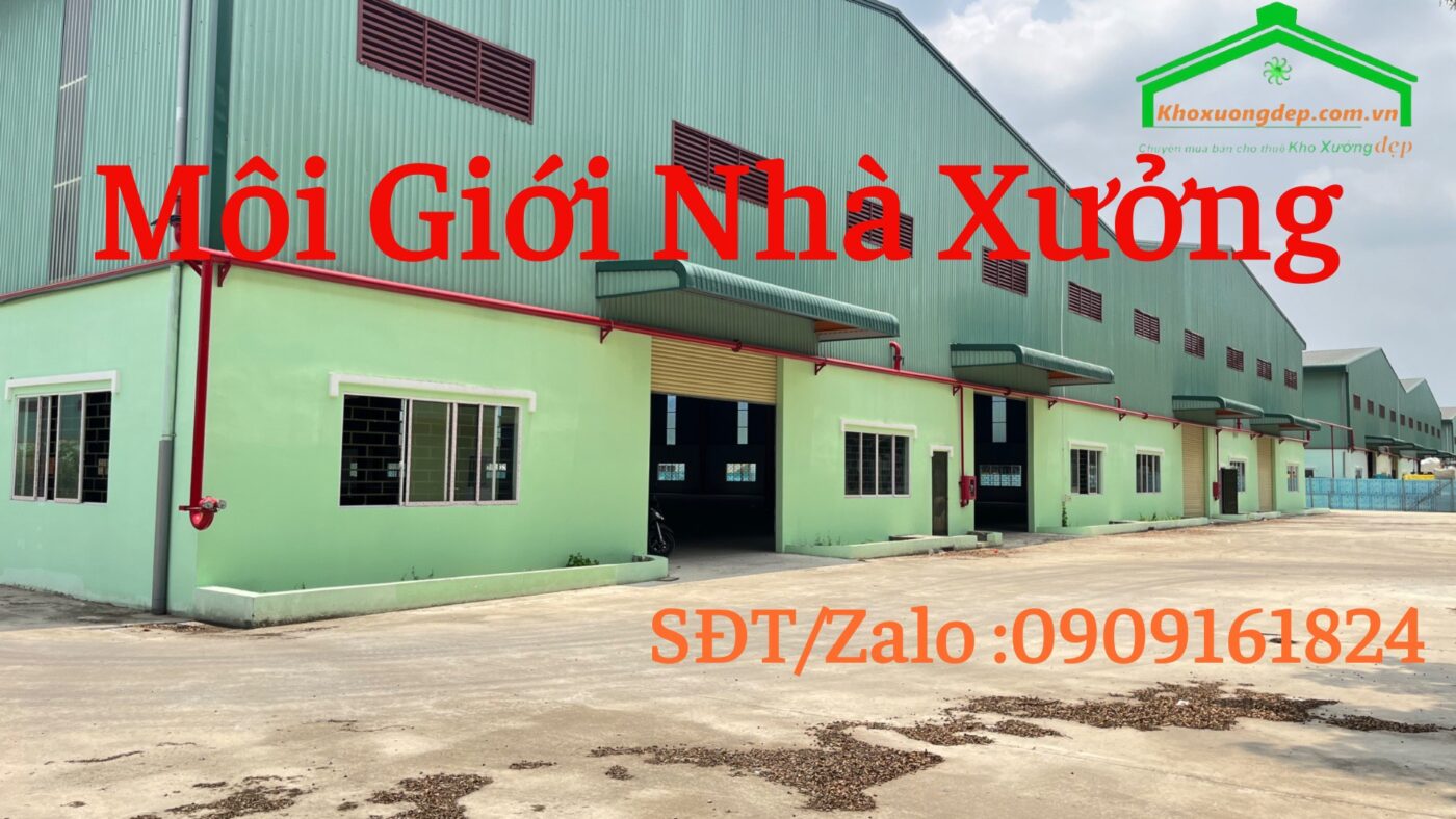 Môi giới kho xưởng Đồng Nai