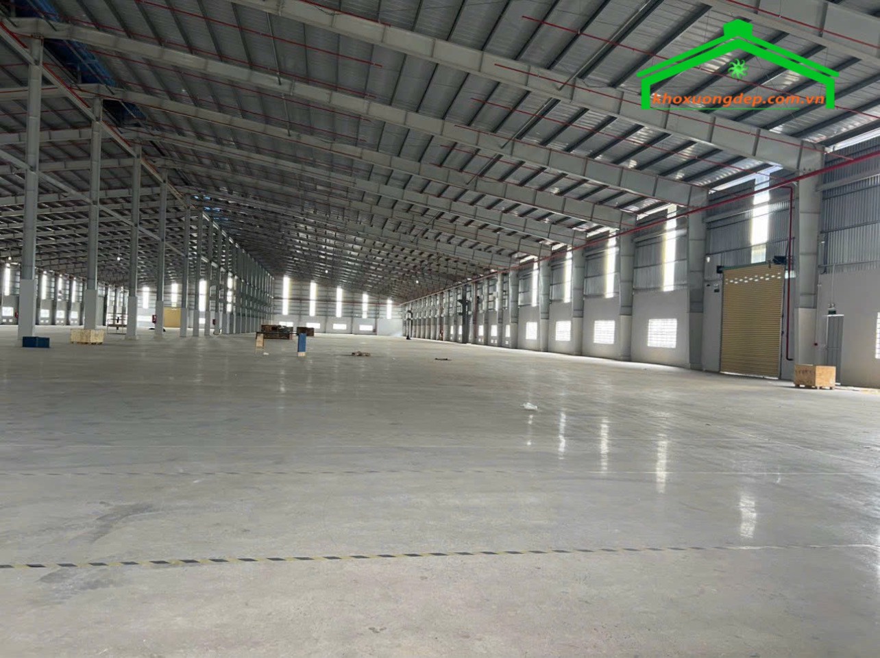 Cho thuê kho xưởng 6000 m2 trong KCN tại Bến Lức, Long An