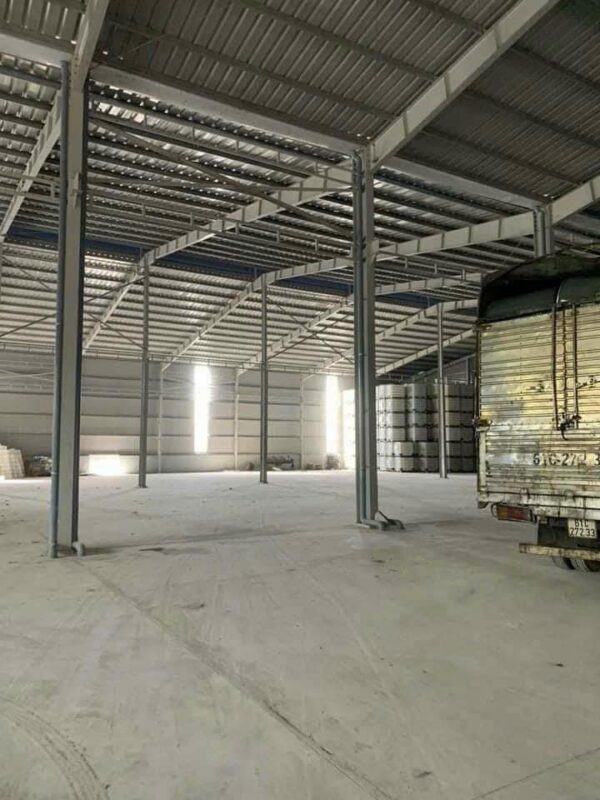 Cho thuê kho xưởng 3500m2 tại Bến Cát – Bình Dương
