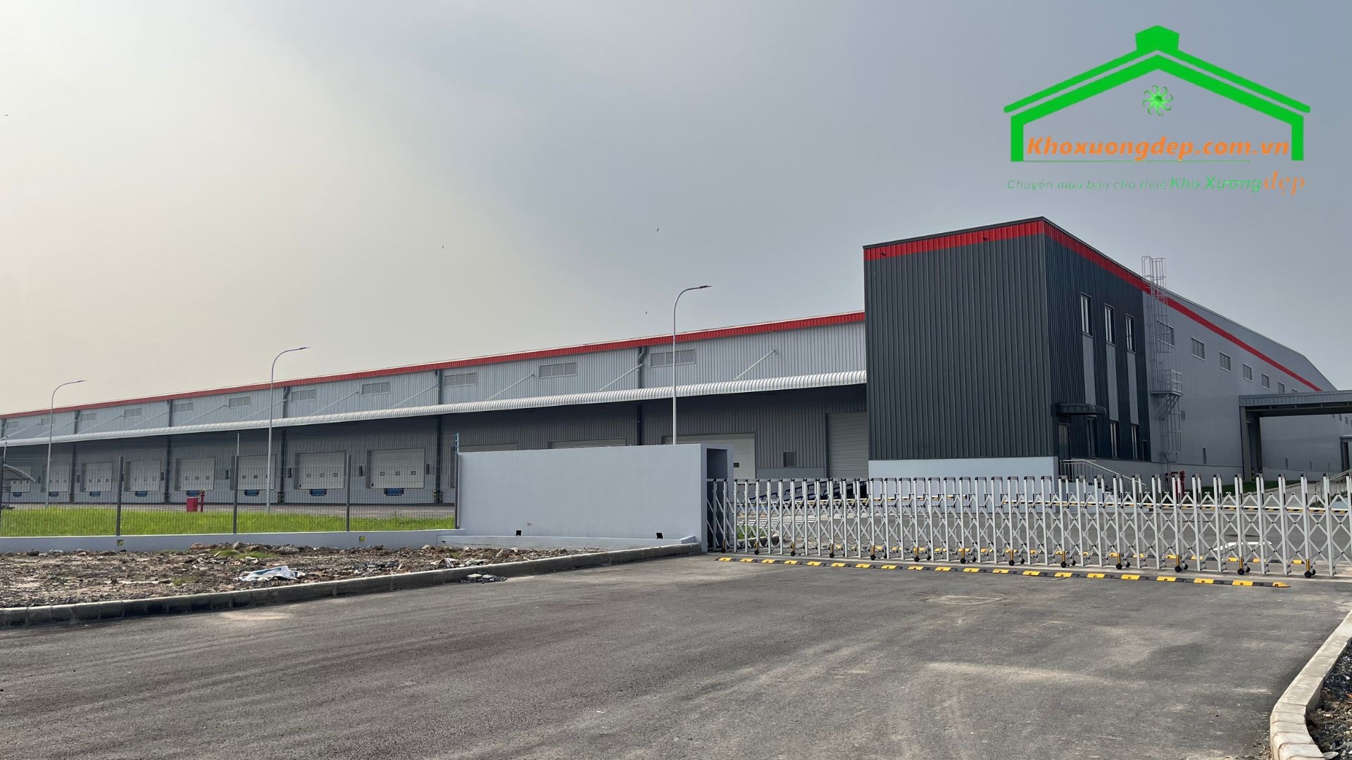 Cho thuê kho xưởng mới xây giá rẻ chứa hàng or logistic trong Khu công nghiệp Xuyên Á