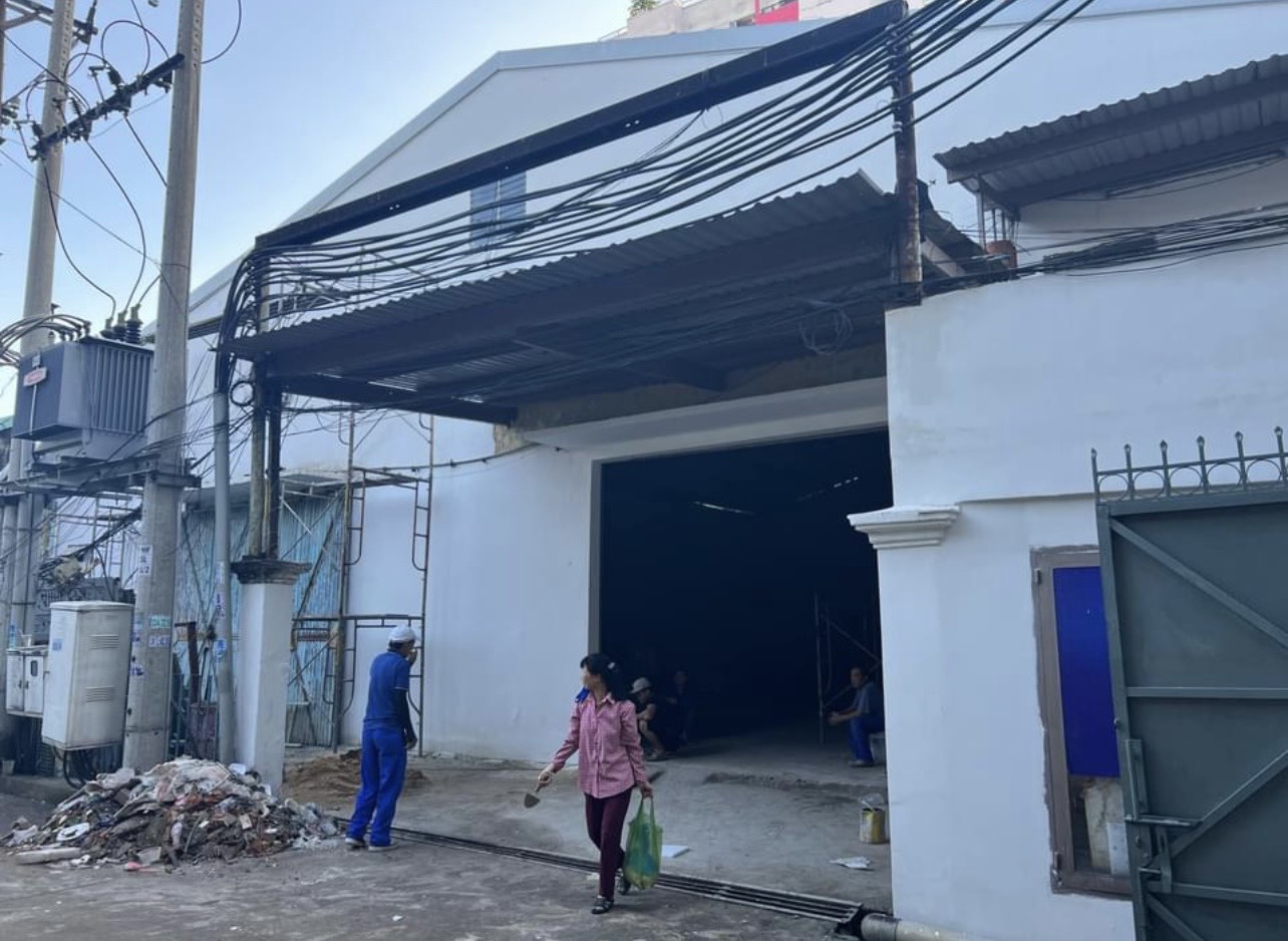 Cho thuê kho xưởng 600m2 tại Phan Huy Ích, Gò Vấp