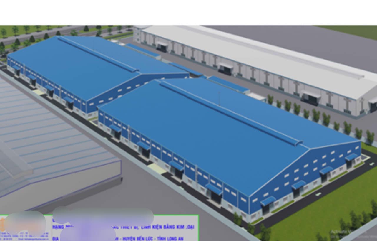 Cho thuê kho xưởng 15.552 m2 trong KCN tại Bến Lức, Long An