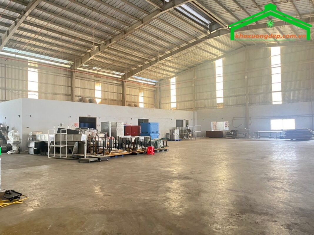 Cho thuê xưởng chứa hoá chất giá rẻ tại quận Bình Tân