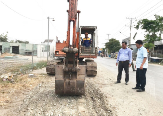 Cần Giuộc quan tâm đầu tư nâng cấp, mở rộng các tuyến đường kết nối với TP.HCM