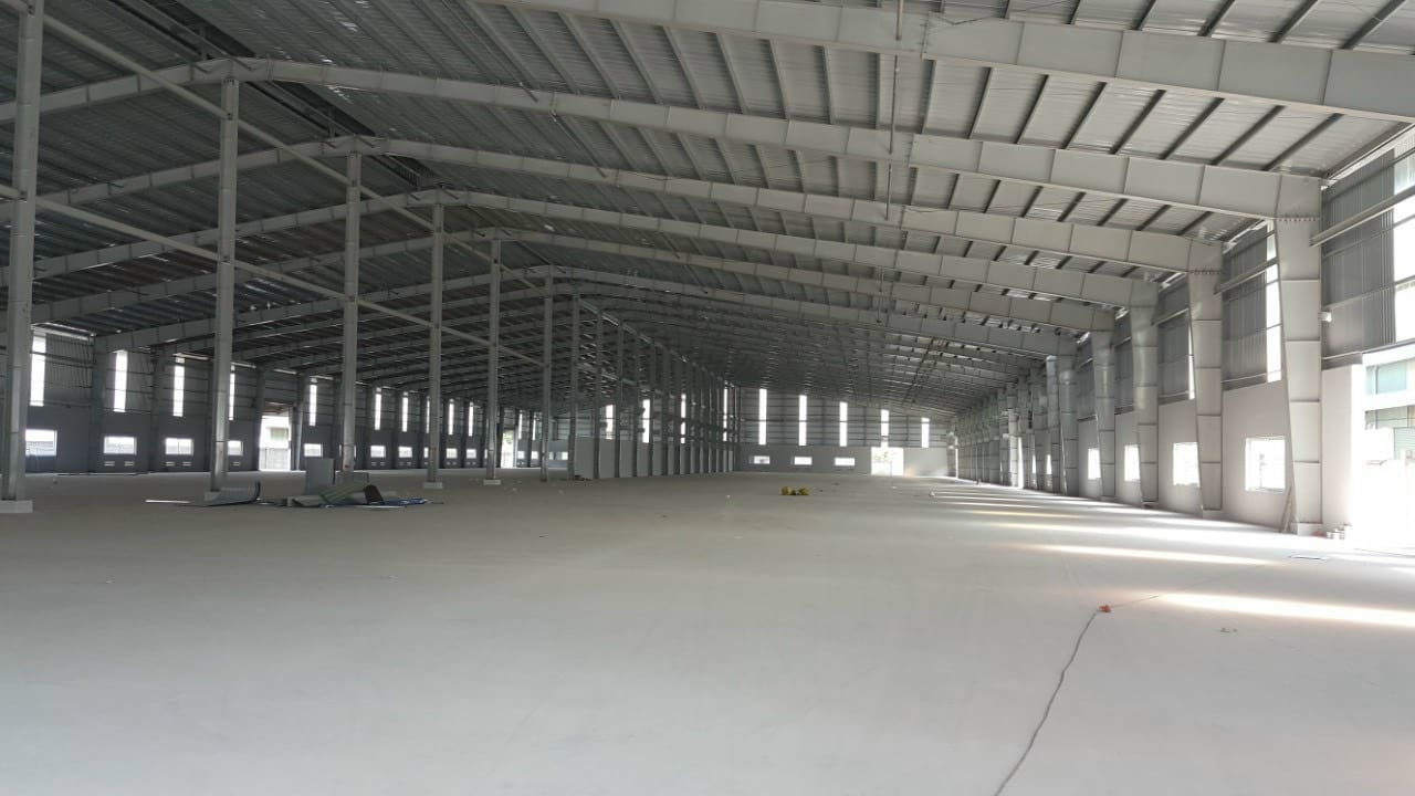 Cho thuê kho xưởng 2000 m2 trong KCN tại xã Đức Hoà Hạ, Huyện Đức Hoà, Tỉnh Long An