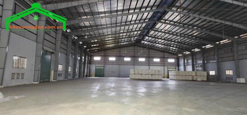 Kho xưởng chỉ 2,1 usd/m2 cho thuê diện tích từ 2000m2 đến 20.000m2 trong kcn huyện Đức Hoà, Long An