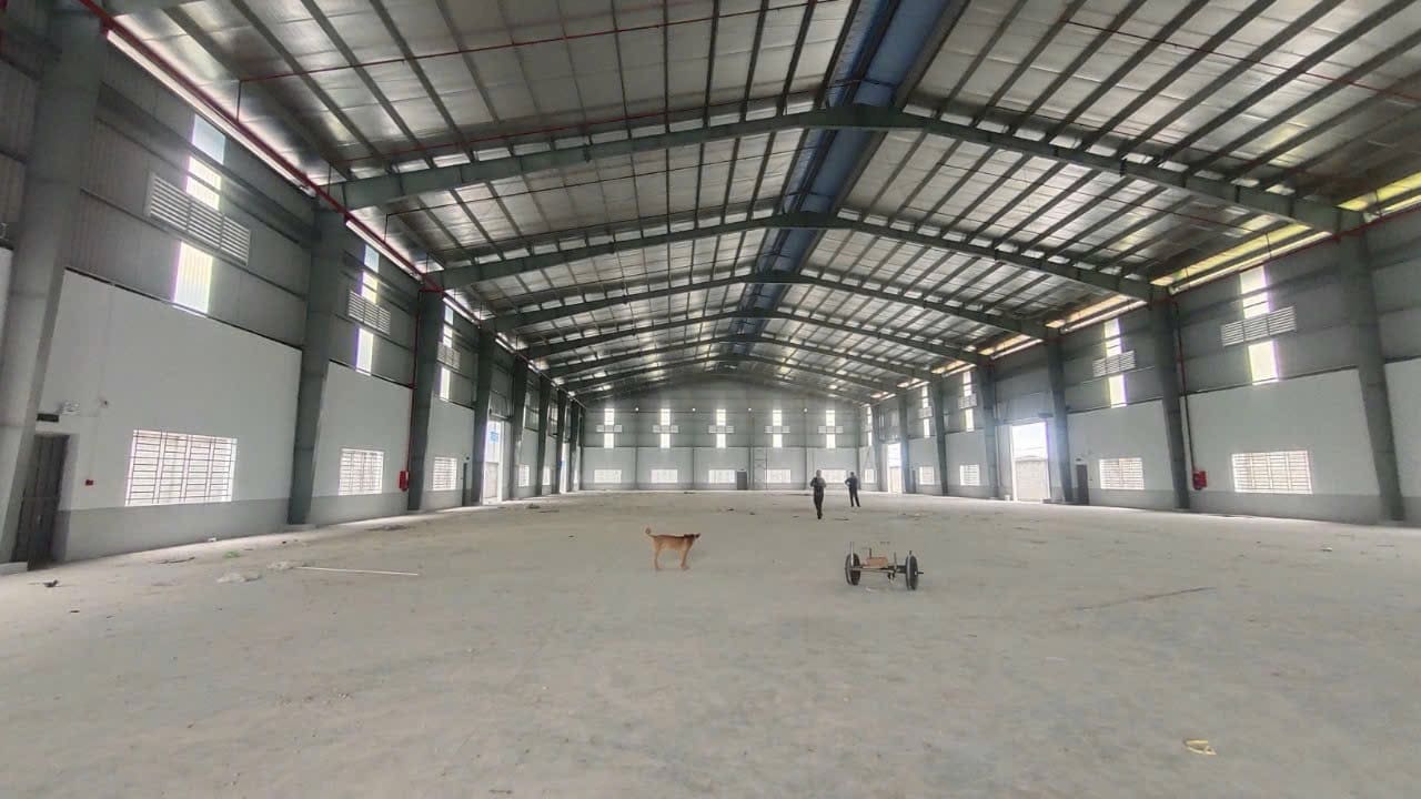 Cho thuê kho xưởng 3.041 m2 trong KCN Hải Sơn, Đức Hòa, Long An