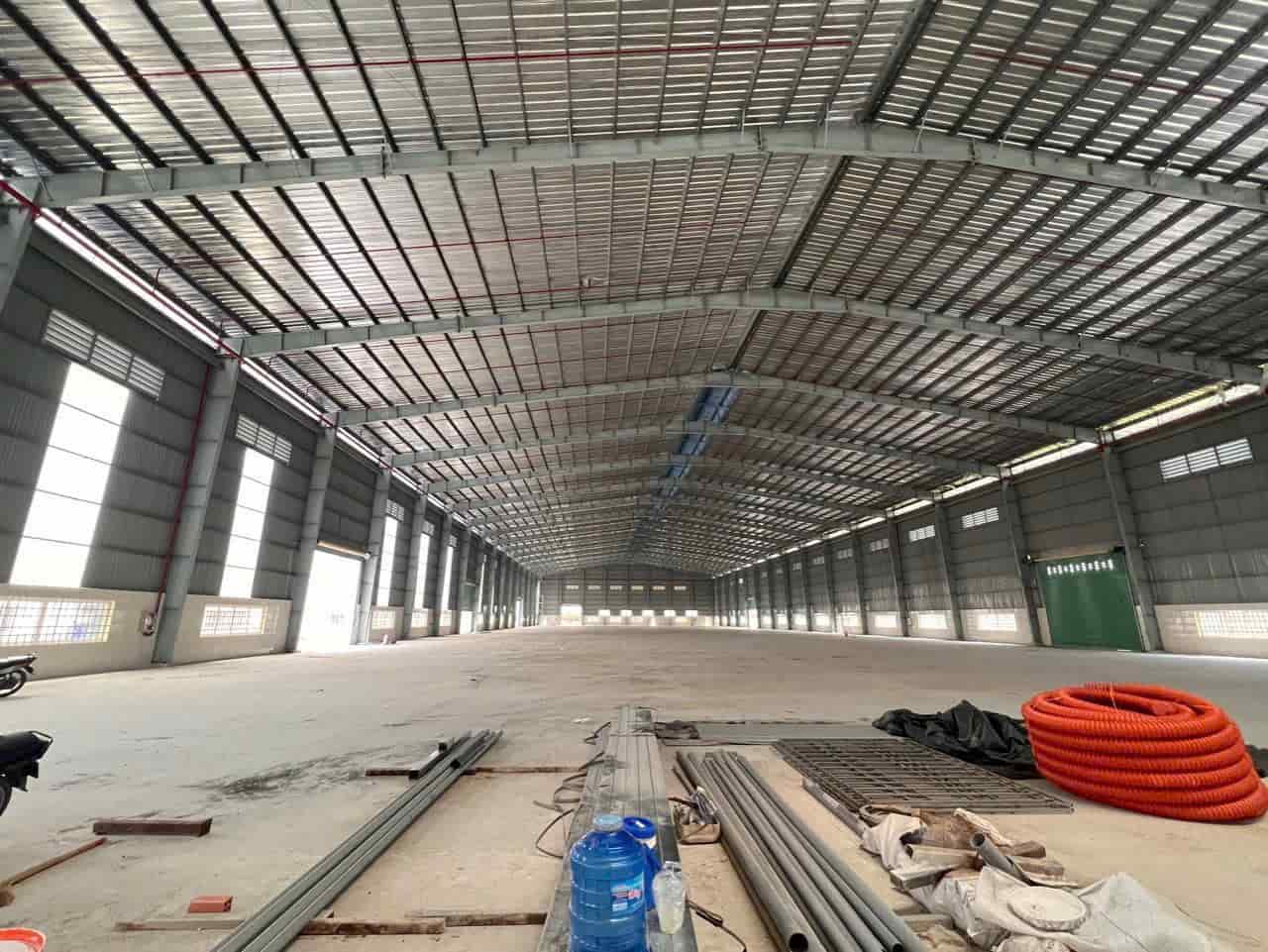 Cho thuê kho xưởng 6300 m2 trong KCN Hải Sơn, Huyện Đức Hoà, Tỉnh Long An