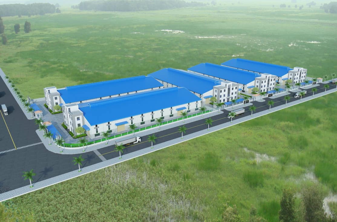 Cho thuê 25000m2 xưởng khu công nghiệp Hải Sơn mới 100%