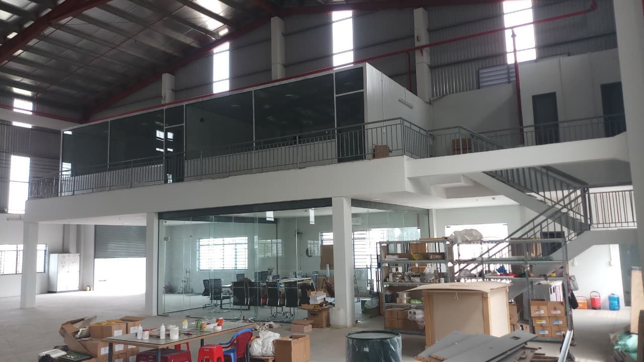 Cho thuê kho xưởng 2.600 m2 trong KCN tại Xã Đức Hòa Đông, Huyện Đức Hòa, Tỉnh Long An