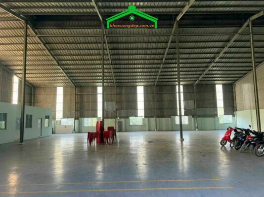 Cho thuê kho xưởng 850m2 sạch đẹp giá tốt tại Thuận An,Bình Dương
