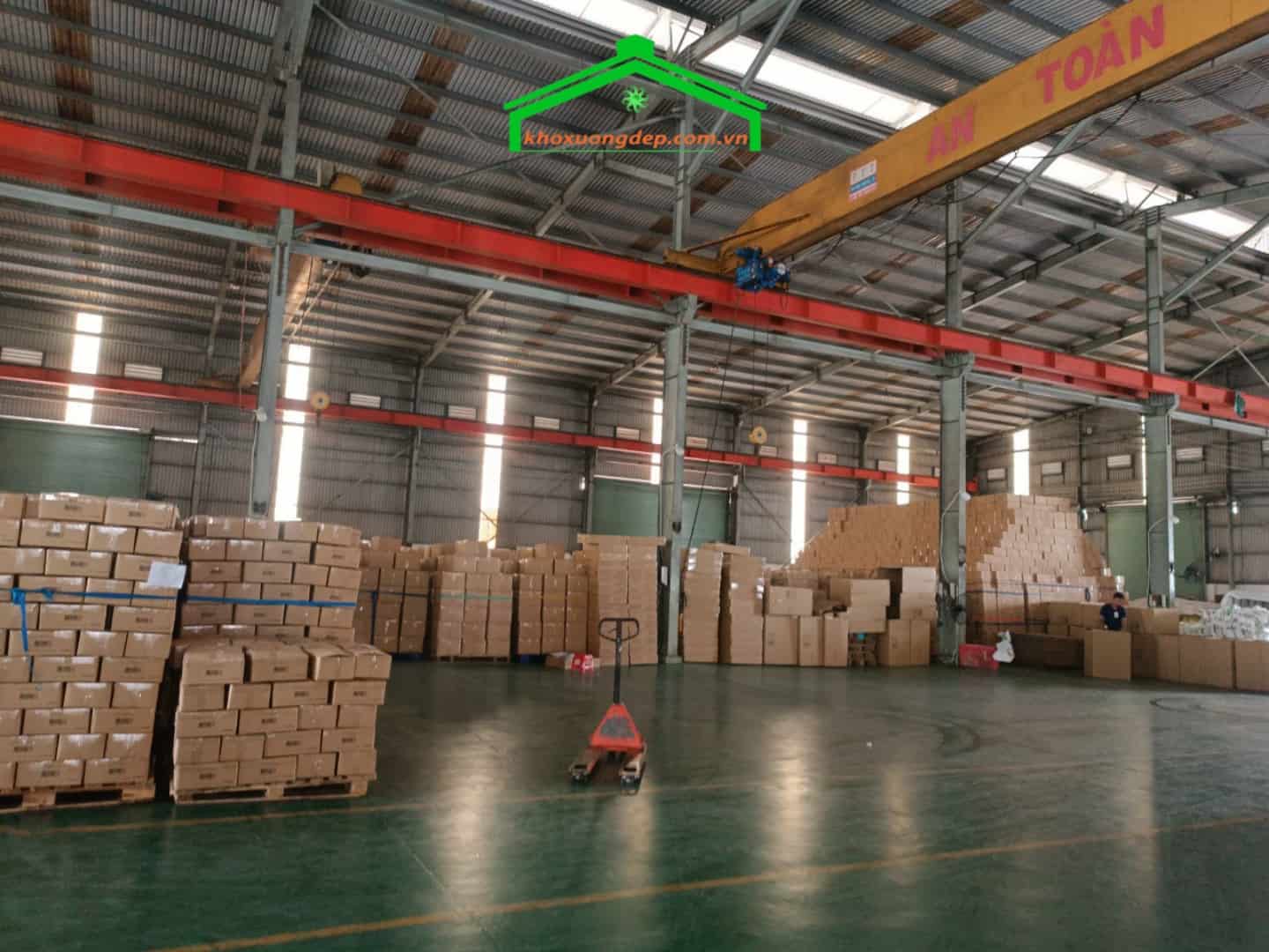 Bán kho xưởng 6.880 m2 trong KCN tại Xã Long Hiệp, Huyện Bến Lức, Tỉnh Long An