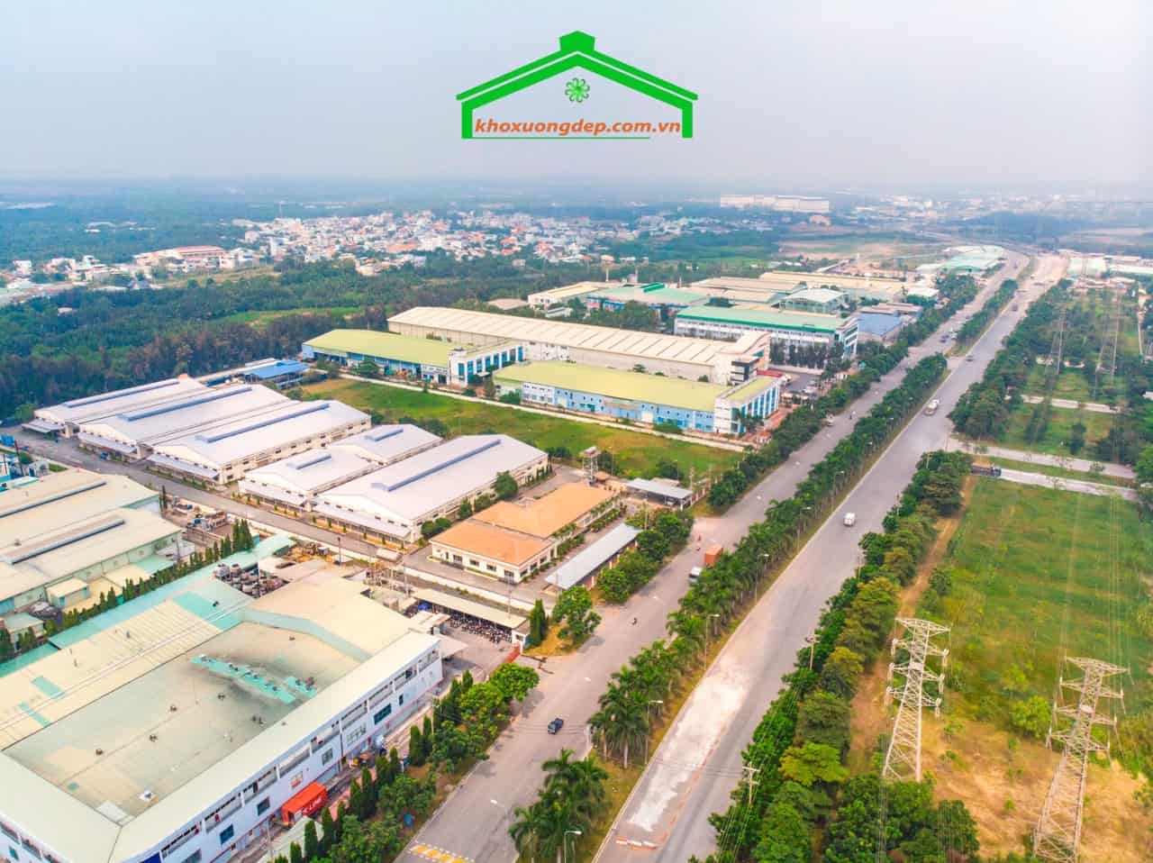 Giá thuê đất & giá thuê kho xưởng của khu công khu công nghiệp Mỹ Phước
