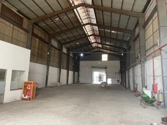 Cho thuê kho xưởng 1100m2 tại Thuận An, Bình Dương giá rẻ