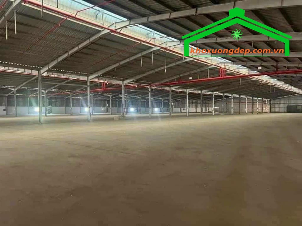 Cho thuê kho xưởng 50,000m2 gần KCN tại Thạnh Phước, Tân Uyên, Bình Dương