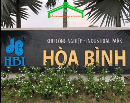 Ban quản lý KCN Hoà Bình – Liên hệ thuê mua đất, kho xưởng