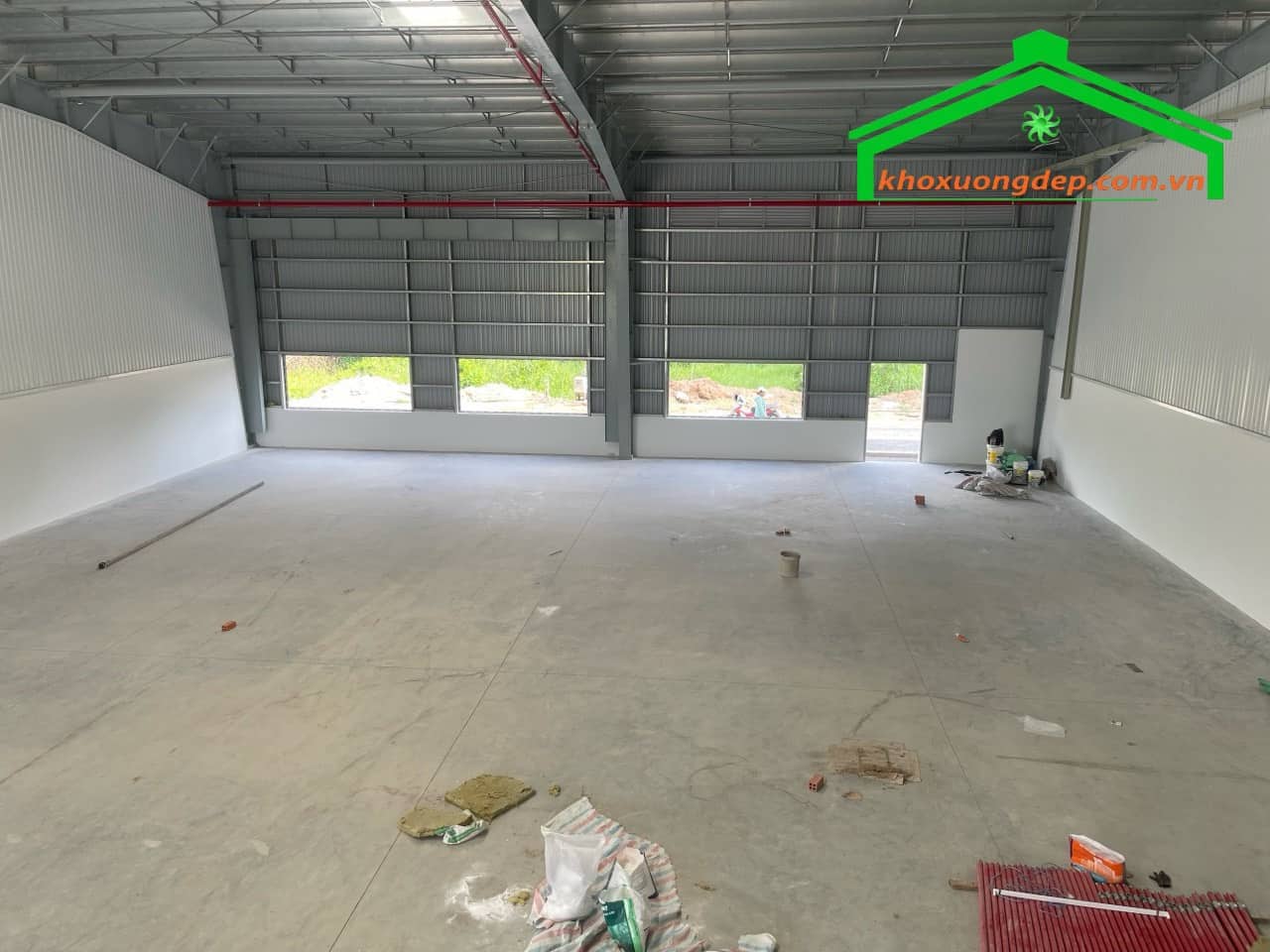 Cho thuê kho xưởng 1360m2 Kcn Vĩnh Lộc, Bình Chánh.