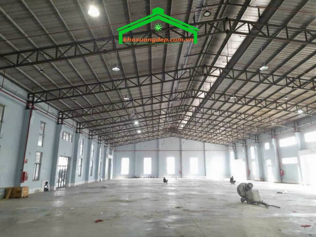 Cho thuê kho xưởng 2300-3600m2 KCN Long Hậu, Cần Giuộc, Long An