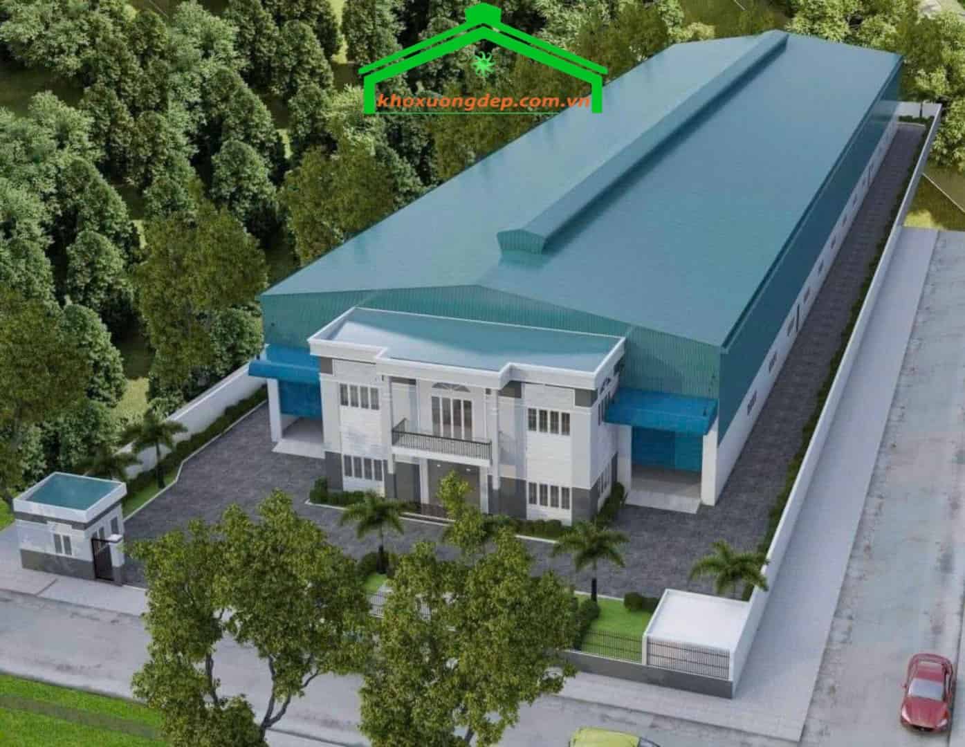 Cho thuê kho xưởng 3000m2 KCN Hải Sơn, Long An