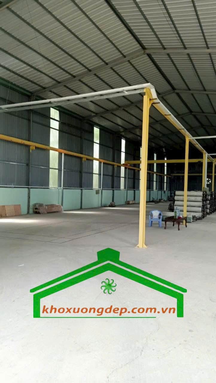 Cho thuê kho xưởng 800m2 Tân Hiệp, Tân Uyên, Bình Dương