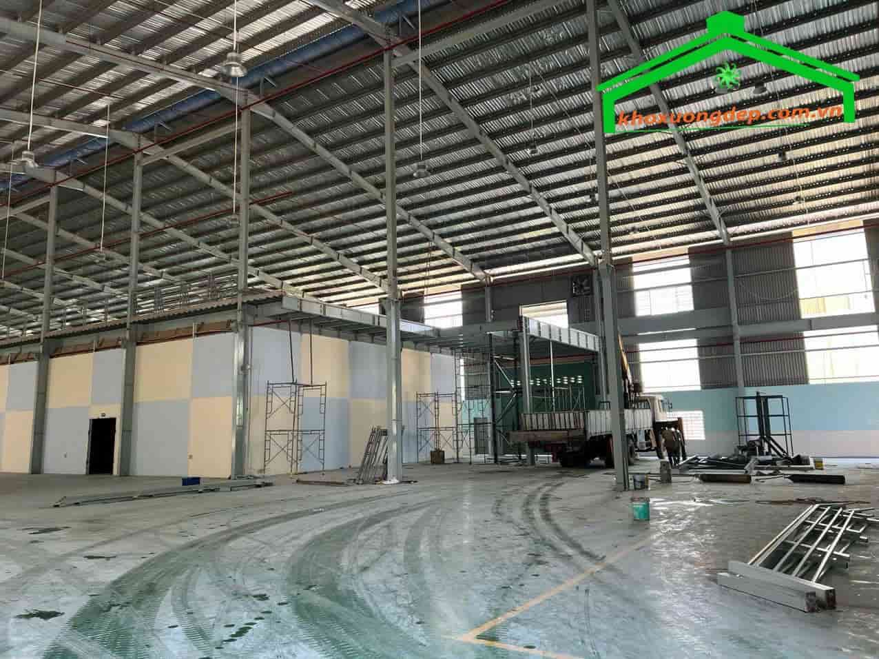 Cho thuê kho xưởng 6000m2 KCN Hải Sơn, Đức Hòa, Long An