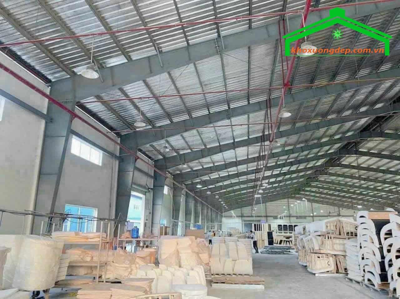 Cho thuê kho xưởng 6300m2 KCN Tân Đức, Đức Hòa, Long An