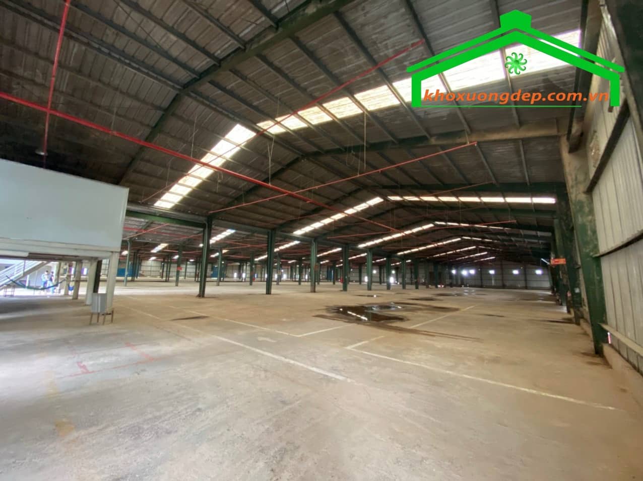 Cho thuê kho xưởng 9000m2 Sóng Thần 1, Dĩ An, Bình Dương.