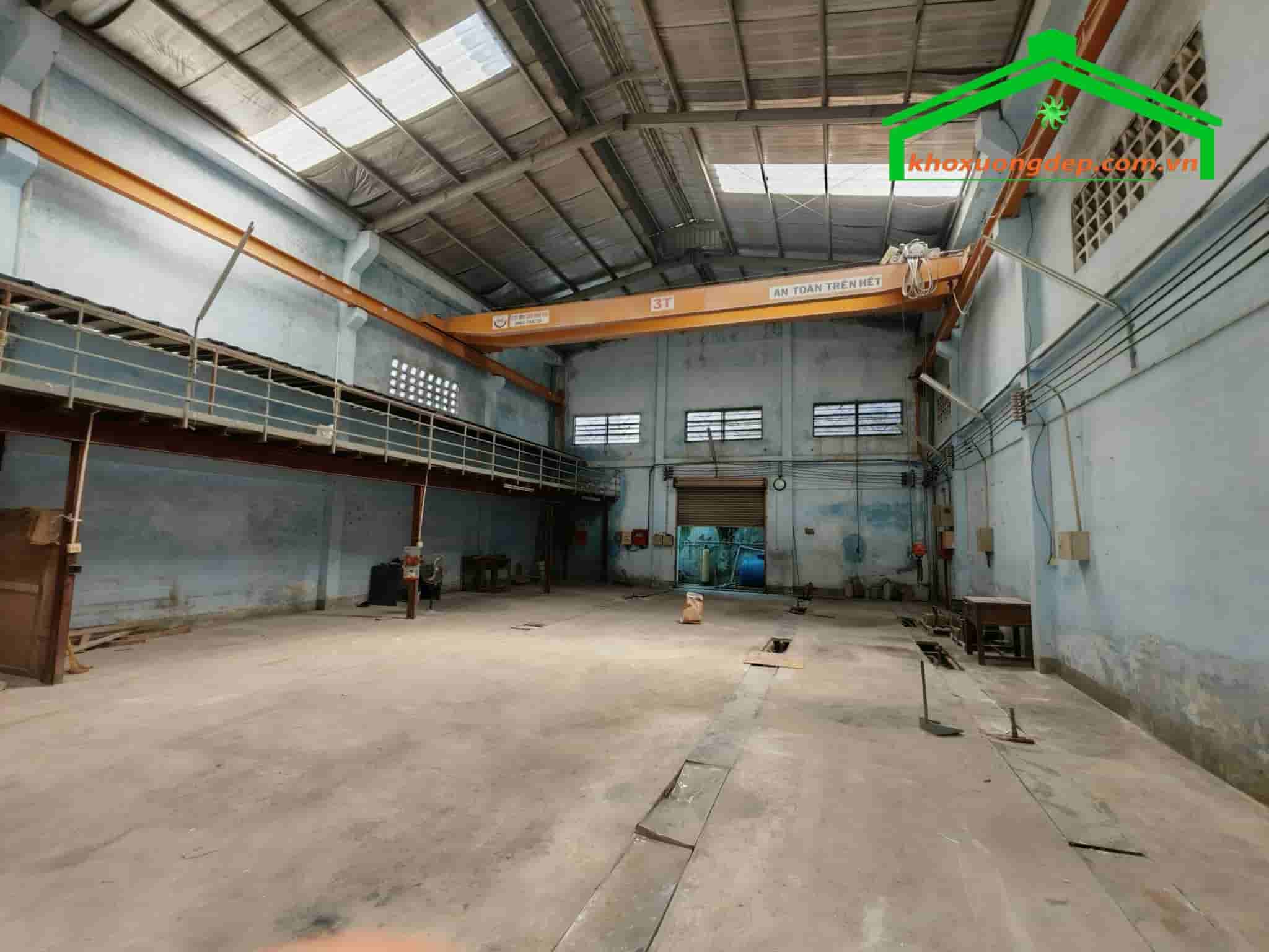 Cho thuê kho xưởng 650m2 Bình Hưng Hòa A, Bình Tân